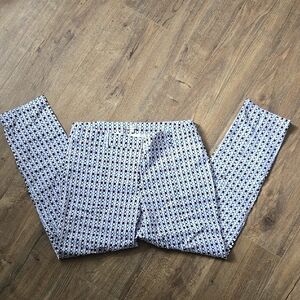 Tyler Boe Patterned Pants in Black and White